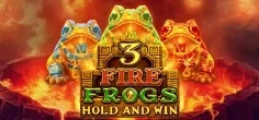 3 Fire Frogs Hold And Win (penguinking) bij Betalice Casino NL